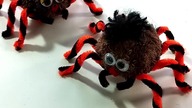 Wesołe pająki na Halloween DIY #shorts #halloween #pajak #jakzrobic #zrobtosam