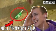 OGLĄDAM MÓJ PIERWSZY FILM! | Asasyn08