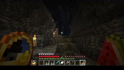 I love the jumpscare which wasnt planned in this game #minecraft #gaming #game #Cave #Bruh #Shorts