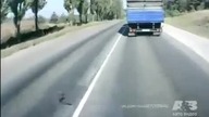 Wypadek na motorze