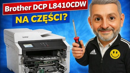 BROTHER DCP-L8410CDW  ...  na części? (#unboxing!)