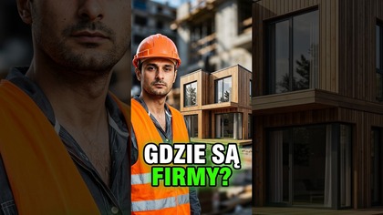 Firmy budowlane narzekają na brak klientów, a inwestorzy nie mogą znaleźć wykonawców.  #domymodułowe