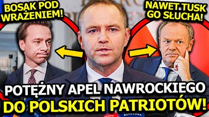 MOCNE WYSTĄPIENIE PREZYDENTA NAWROCKIEGO DLA POLSKICH PATRIOTÓW! MARSZAŁEK BOSAK POD WRAŻENIEM!