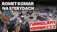 ROMET KOMAR - tuningujemy stary motorower.  Część 2