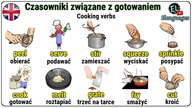 Czasowniki związane z gotowaniem po angielsku Angielski kurs dla Kucharzy - Cooking verbs in English