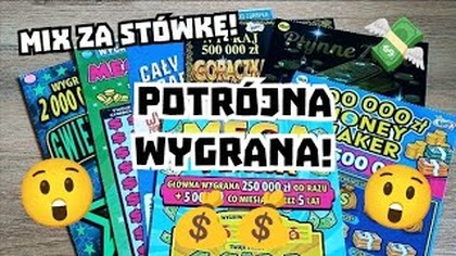 Zdrapki Lotto  Mix za 100zł!  Kolejne wygrane!  Nawet taki mini rarytas! 