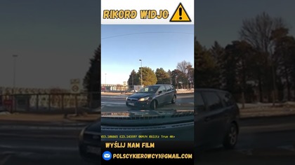 Nie tędy droga! #shorts #polscykierowcy #rikordwidjo #dashcam #carcrash #polskiedrogi #cars