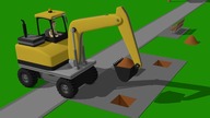 Wheeled Excavator and mini Excavator - preparations for the New Year | Street Vehicles - Maszyny