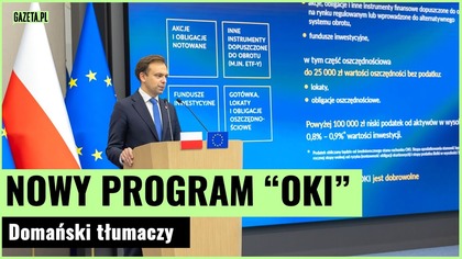 Inwestycje bez podatku do 100 tysięcy złotych.  Nowy program rządowy OKI | Gazeta.pl