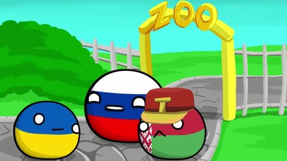 Wspaniałe Rosyjskie zoo countryballs dubbing pl