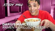 DARIUS MARCELL | Ramen with Grilled Cheese | Study Hall