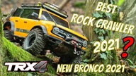 New Bronco 2021 Traxxas TRX4 / Muddy Truck Off-road Challenge - Best TRX-4 RC Rock Crawler 2021?