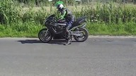 Przeróbka Suzuki GSX-R a - Palenie Gumy na obrzeżach Miasta - Processing Motor GSX-R