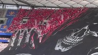 Legia Warszawa- Pogoń Szczecin.  Oprawa Legii Warszawa
