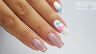 Aqua Color Little flowers / Sunflower Professional #aquacolornails