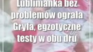 Lublinianka bez problemów ograła Gryfa, egzotyczne testy w obu drużynach [zdjęcia]