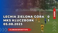 Lechia Zielona Góra - MKS Kluczbork - 0:1 - 05. 08. 2023r.