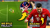 SKANDAL?! Należał się RZUT KARNY...  Robert Lewandowski z kolejną bramką w LIDZE MISTRZÓW!