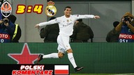Szachtar 3:4 Real Madryt Liga Mistrzów 2015/16, skrót meczu, Polski komentarz HD