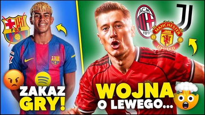 to się dzieję...  TRWA WALKA o Lewandowskiego! ZAKAZ GRY dla Lamine Yamala!