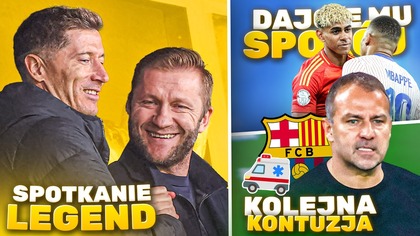 spotkanie Lewandowskiego i Błaszczykowskiego na meczu Polaków! Mbappe stanął w obronie Yamala!