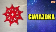 Jak zrobić łatwą gwiazdkę na szydełku, gwiazda, Crotchet Christmas star #crochet #christmas #147