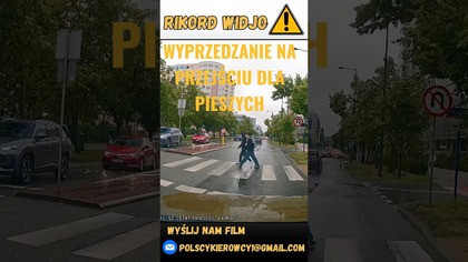 MAŁO brakowało, nieustąpienie pierwszeństwa  #polscykierowcy #rikordwidjo #shorts #mercedes