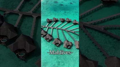Malediwy - gdzie spędzamy wakacje? #shorts
