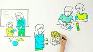 DINKSY explainer video dla Kleju AMOS, wersja krótka.