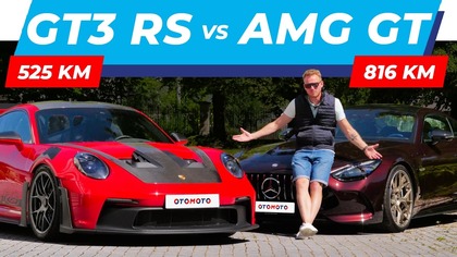 STARCIE: Porsche 911 GT3 RS vs Mercedes-AMG GT 63 S E PERFORMANCE