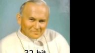 64 bits, 32 bits, 16 bits, 8 bits, 4 bits, 2 bits, 1 bit, half bit - Papież Polak