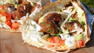 Wszystkie kebaby na mieście się chowają najlepsza tortilla 2 pyszne sosy