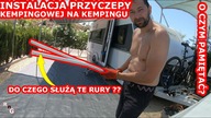 JAK ZAINSTALOWAĆ SIĘ NA CAMPINGU.  KROK PO KROKU INSTALACJA PRZYCZEPY KEMPINGOWEJ NA CAMPINGU / V116