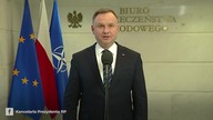 Prezydent Duda przemówienie - Wojna na Ukrainie