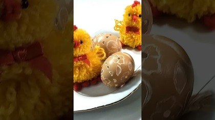 Zrób pisankę frezarką do paznokciDIY #shorts #wielkanoc #jajka #pisanki #dc #dekoracjewielkanocne