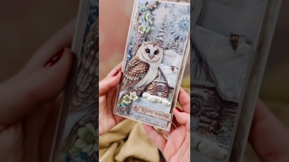 Efekt Nocnego Posiedzenia  Świąteczny scrapbooking