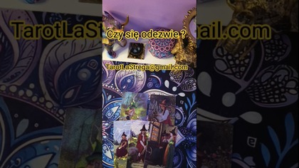 CZY ON/ONA SIĘ ODEZWIE ? #tarot #tarotreading #shorts #brakkontaktu #relacje #miłość #love