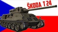 Mój nowy czołg :) Škoda T 24 # World of Tanks