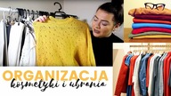 ORGANIZACJA KONMARI | MOJE KOSMETYKI I UBRANIA