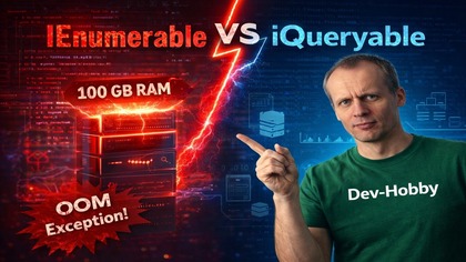 IEnumerable vs IQueryable w EF Core  błąd, który zabija wydajność