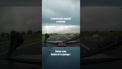 Niebezpieczne wymuszenie pierwszeństwa na drodze! #kierowcy #wymuszenie #polskiedrogi #prawojazdy