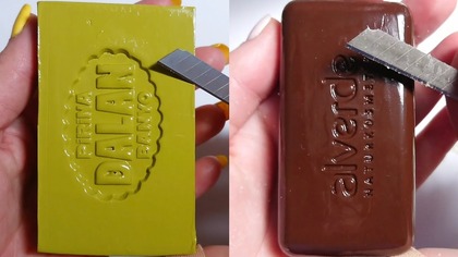 Soap Carving ASMR Relaxing Sounds no talking Satisfying ASMR Video #soapcarving #soapcuttingvideo