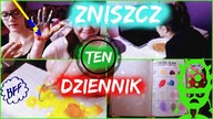 #3 Zniszcz ten dziennik by kitka I JULKA | obiad i kolory!!!