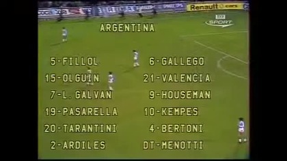 MŚ FIFA 1978 06 14 Rosario Argentyna - Polska 2-0