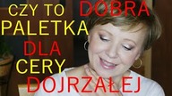CERA DOJRZAŁA 50+ I OPADAJĄCA POWIEKA - CAŁY MAKIJAŻ JEDNĄ PALETKĄ.
