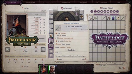 Pathfinder Build - Fau-Chad (Two-Handed Fighter)