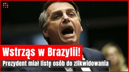 Wstrząs w Brazylii.  Prezydent miał listę osób do zlikwidowania | Gazeta.pl