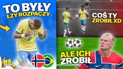 Neymar ZAKOŃCZYŁ Reprezentacyjną KARIERĘ geniusz VINICIUS oddał mu karnego XD Vozinha w Miamia?