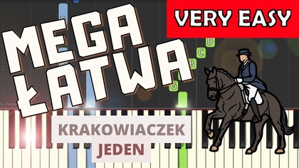  Krakowiaczek jeden - Piano Tutorial (MEGA ŁATWA wersja)  NUTY W OPISIE 