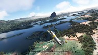Microsoft Flight Simulator / F-86 sabre / G&oacute;ra Guatape